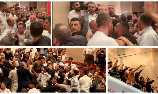 CHP İstanbul İl Kongresi'nde arbede
