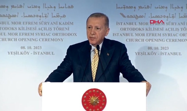 Cumhurbaşkanı Erdoğan: Adı, inancı, mensubiyeti ne olursa zalimin karşısında, mazlumun yanında durmak bizim görevimizdir