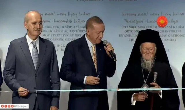 Cumhuriyet tarihinin ilk kilisesi bugün açıldı