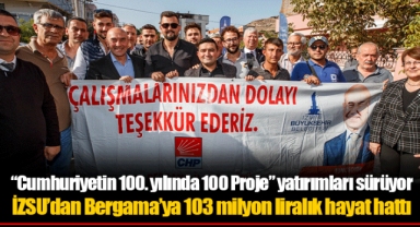 “Cumhuriyetin 100. yılında 100 Proje” yatırımları sürüyor