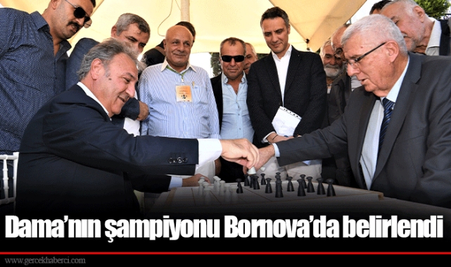 Dama’nın şampiyonu Bornova’da belirlendi