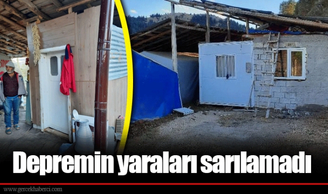 Depremin yaraları sarılamadı