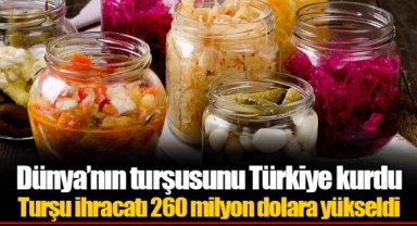 Dünya’nın turşusunu Türkiye kurdu