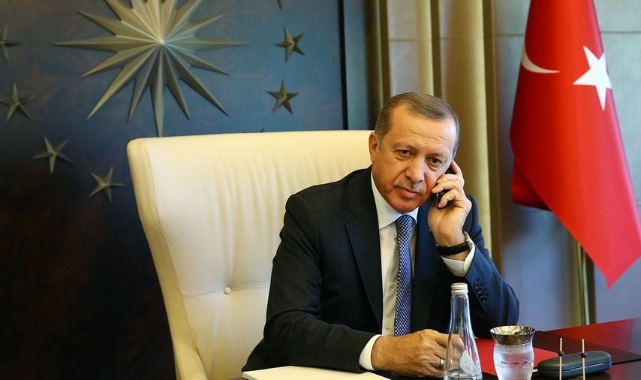 Erdoğan, İsrail Cumhurbaşkanı İzhak Herzog'la telefonda görüştü
