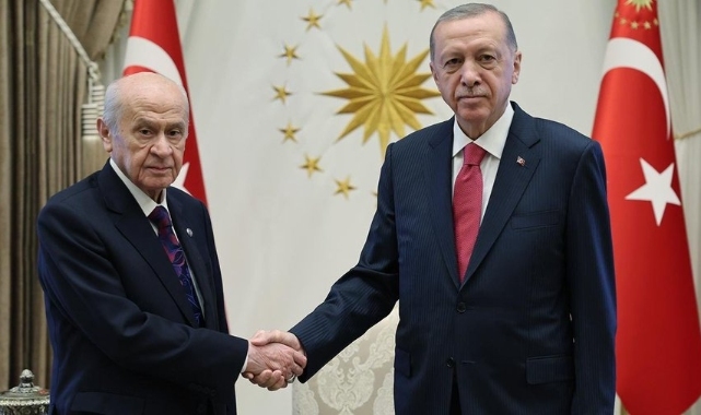 Erdoğan ve Bahçeli'den sürpriz görüşme