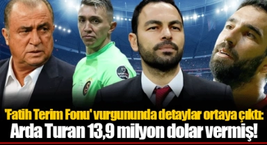 'Fatih Terim Fonu' vurgununda detaylar ortaya çıktı: Arda Turan 13,9 milyon dolar vermiş!