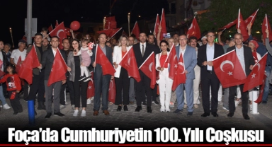 Foça’da Cumhuriyetin 100. Yılı Coşkusu