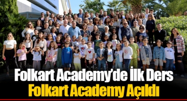 Folkart Academy'de İlk Ders