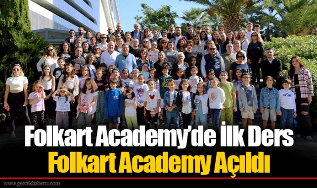 Folkart Academy'de İlk Ders
