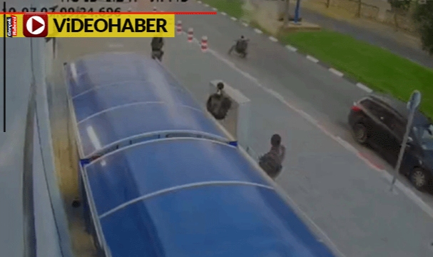 Hamas&#039;ın saldırısında şok eden görüntüler çıktı