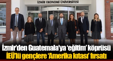 İEÜ’lü gençlere ‘Amerika kıtası’ fırsatı