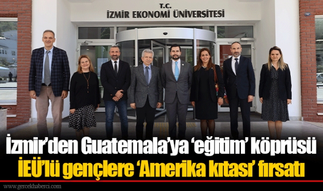 İEÜ’lü gençlere ‘Amerika kıtası’ fırsatı