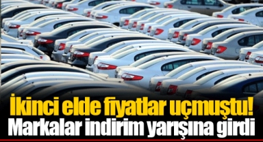 İkinci elde fiyatlar uçmuştu! Markalar indirim yarışına girdi