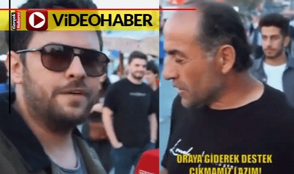 İlk yardım etmeliyiz dedi, sonra "Buralı değilim" dedi
