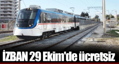 İZBAN 29 Ekim'de ücretsiz