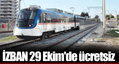 İZBAN 29 Ekim'de ücretsiz