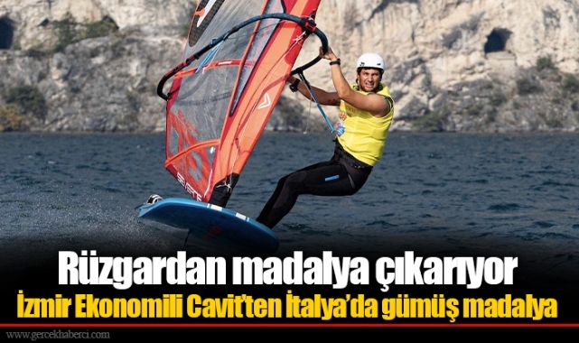 İzmir Ekonomili Cavit’ten İtalya’da gümüş madalya