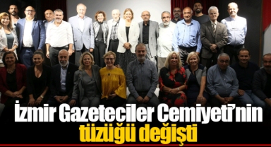 İzmir Gazeteciler Cemiyeti’nin tüzüğü değişti