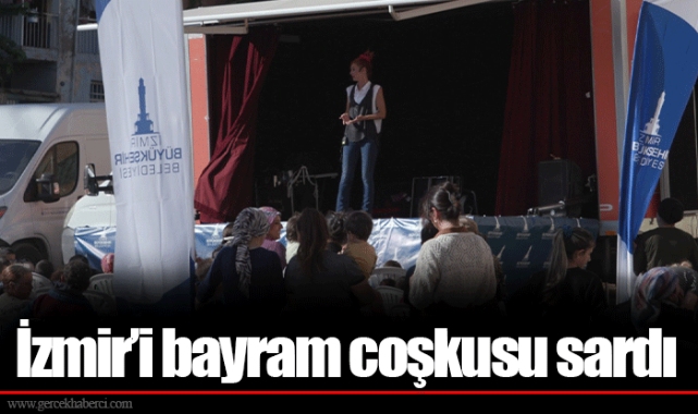 İzmir’i bayram coşkusu sardı