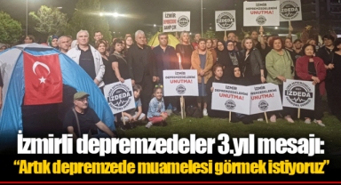 İzmirli depremzedelerden 3.yıl mesajı: “Artık depremzede muamelesi görmek istiyoruz”