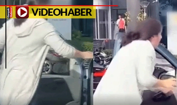 Kadın sürücüyü uyardı başına gelmeyen kalmadı