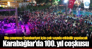 Karabağlar'da 100. yıl coşkusu