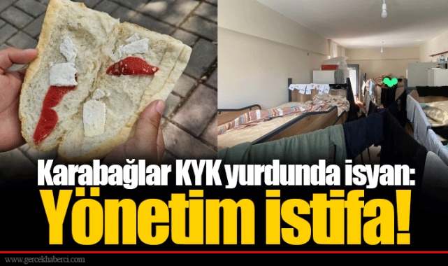 Karabağlar KYK yurdunda isyan: Yönetim istifa!