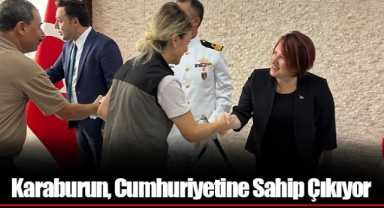 Karaburun, Cumhuriyetine Sahip Çıkıyor