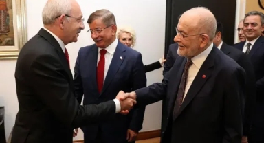 Karamollaoğlu ve Davutoğlu, Kemal Kılıçdaroğlu ile bir araya geldi