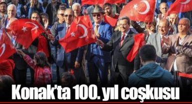 Konak’ta 100. yıl coşkusu