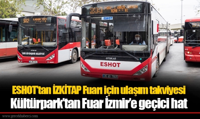 Kültürpark’tan Fuar İzmir’e geçici hat