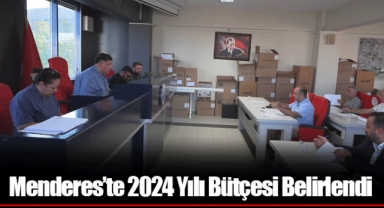 Menderes’te 2024 Yılı Bütçesi Belirlendi