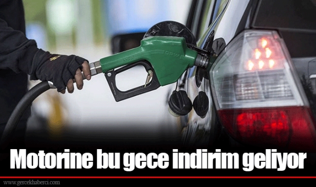 Motorine bu gece indirim geliyor