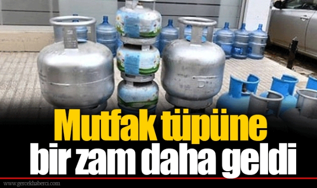 Mutfak tüpüne bir zam daha geldi
