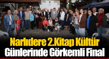 Narlıdere 2.Kitap Kültür Günlerinde Görkemli Final