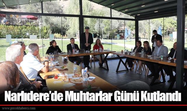Narlıdere’de Muhtarlar Günü Kutlandı
