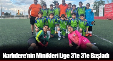 Narlıdere’nin Minikleri Lige 3’te 3’le Başladı