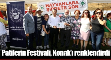 Patilerin Festivali, Konak’ı renklendirdi