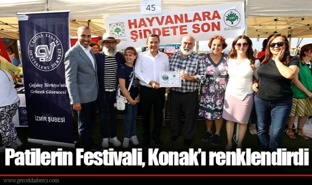 Patilerin Festivali, Konak’ı renklendirdi