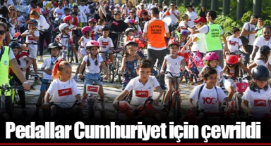 Pedallar Cumhuriyet için çevrildi