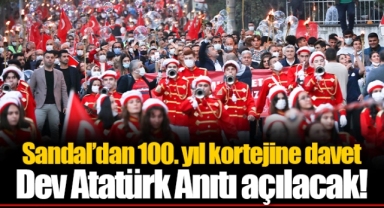 Sandal’dan 100. yıl kortejine davet