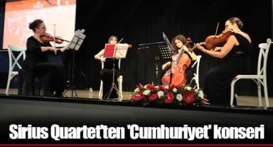 Sirius Quartet'ten 'Cumhuriyet' konseri