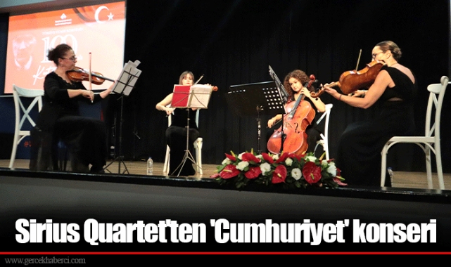 Sirius Quartet'ten 'Cumhuriyet' konseri