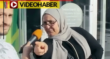 Sokak röportajında tesettürlü kadından açık giyinen kadınlara hakaret