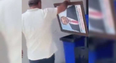 Tanju Özcan’ın fotoğrafını çöpe atan CHP’li disipline sevk edilecek
