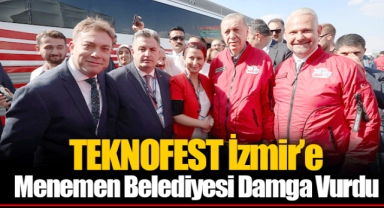 TEKNOFEST İzmir’e Menemen Belediyesi Damga Vurdu