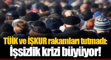 TÜİK ve İŞKUR rakamları tutmadı: İşsizlik krizi büyüyor!