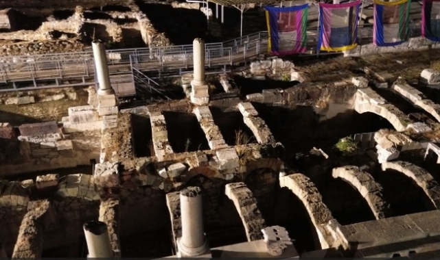 Turistler, Agora Ören Yeri’ndeki tarihe yakından tanıklık edecek