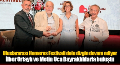 Uluslararası Homeros Festivali dolu dizgin devam ediyor