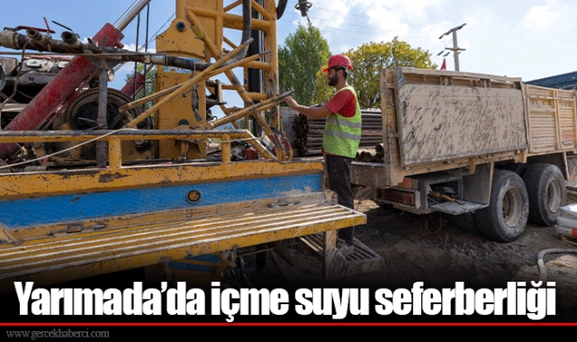 Yarımada’da içme suyu seferberliği